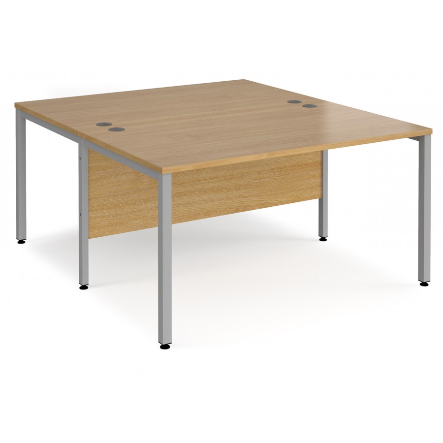 Maestro Bench Leg Back to Back 1600mm Deep Desk